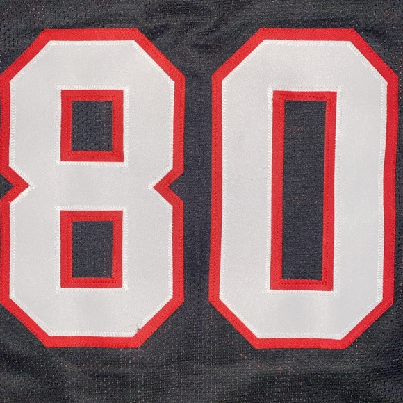 NWOT Atlanta Falcons Andre Rison authentic signed autograph jersey A534199.Black - Picture 6 of 7